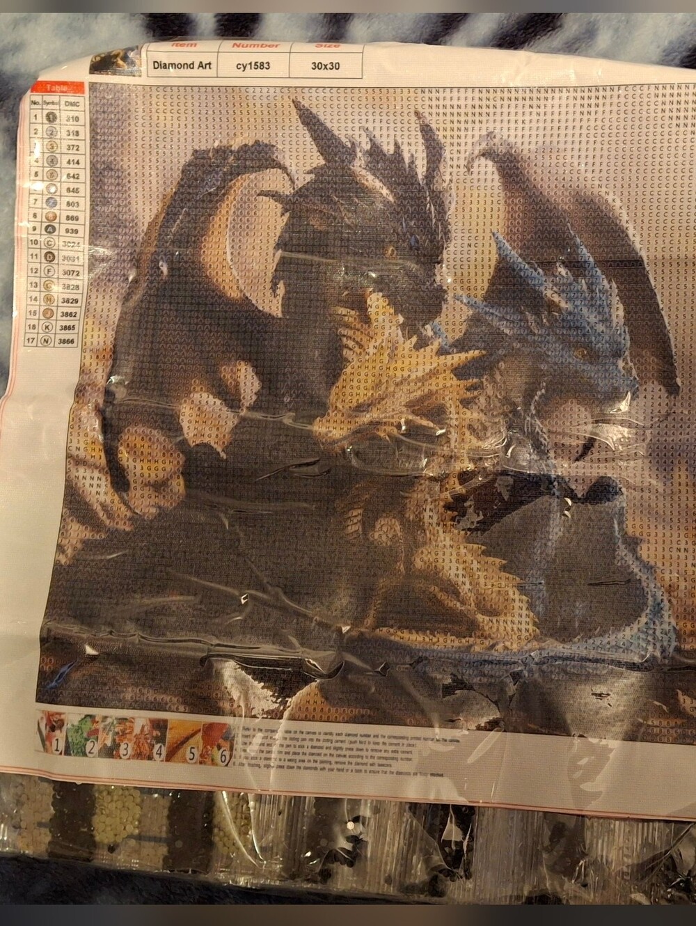 Dragon Diamond Painting Kit